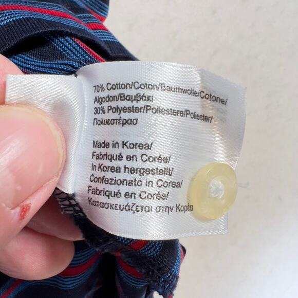 Brooks Brothers Country Club Polo Shirt XL Performance Golf Resort Multi Stripe - Picture 10 of 13